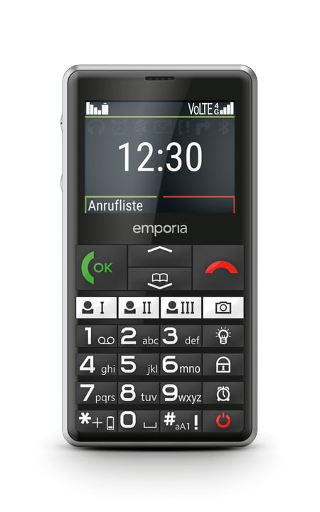 Emporia emporiaPURE-LTE 5,87 cm (2.31") 107 g Czarny Telefon dla seniora