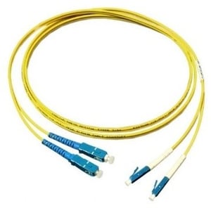 Alcasa LW-910LS InfiniBand/Fiber Optic Cable, 10 m, 2x LC, 2x SC, Yellow
