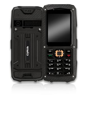 Cyrus CM 8 5,59 cm (2.2") 140 g Czarny Telefon funkcjonalny