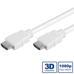 VALUE 11.99.5702 2 m HDMI cable, HDMI Type A (Standard), White