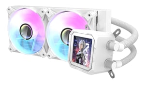 darkFlash DV240S Procesor Chłodnica cieczy all-in-one 12 cm Biały 1 szt.