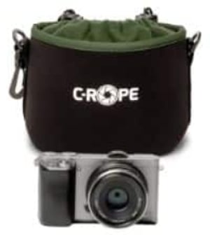 C-Rope CRP-CNB-S-BLK-2 futerał do aparatu Etui zamykane Czarny, Zielony