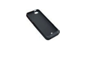 RealPower PB-4000 Cell Phone Case, 14 cm (5.5"), Leather Finish, Black