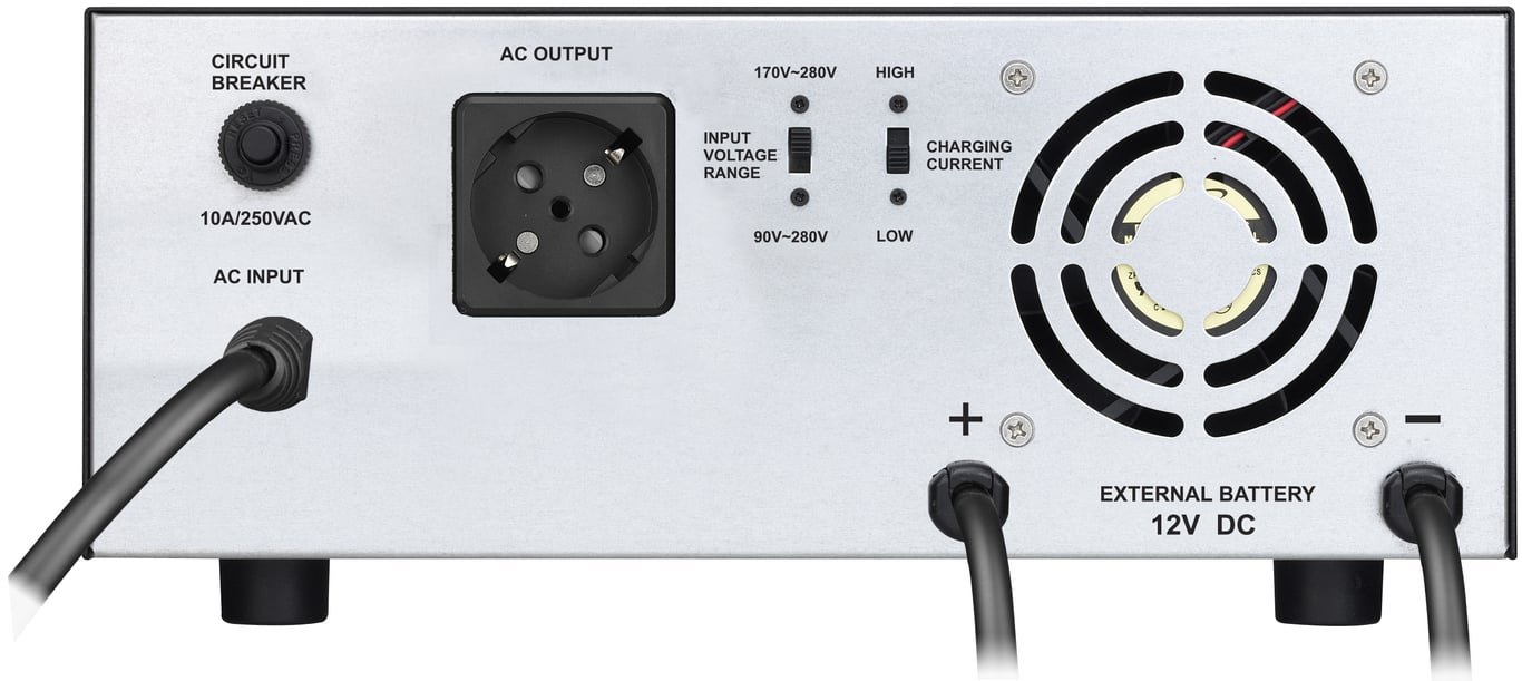 фото Гібридне ДБЖ/інвертор PowerWalker Inverter 1200 PSW (10120215)