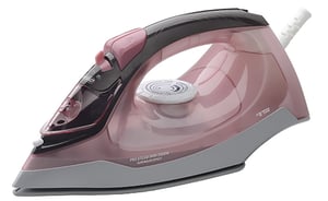 Mesko Home MS 5028 żelazko Żelazko suche i parowe Płyta ceramiczna 2600 W Szary, Różowy, Biały