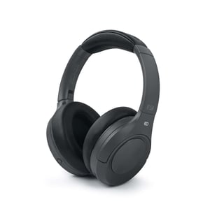 Muse M-295 ANC słuchawki/zestaw słuchawkowy Bezprzewodowy Opaska na głowę USB Type-C Bluetooth Szary