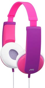 JVC HA-KD5-P hörlurar/headset, trådbundna, huvudbåge, musik, rosa