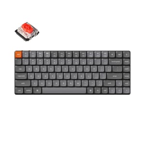 Keychron K3 Max klawiatura Uniwersalne USB + RF Wireless + Bluetooth Szary