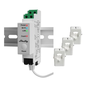 Shelly Pro 3EM AC Electricity Consumption Meter