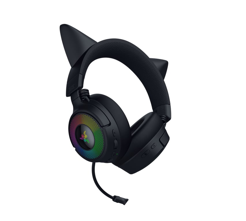 фото Наушники с микрофоном Razer Kraken Kitty V3 Pro Black (RZ04-05170300-R3M1)