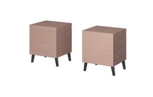 Cama Szafka nocna NOVA 44x40x52 róż mat