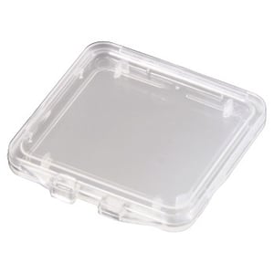 Hama SD Slim Box Speicherkartenetui für 1 Karte(n) Kunststoff, transparent