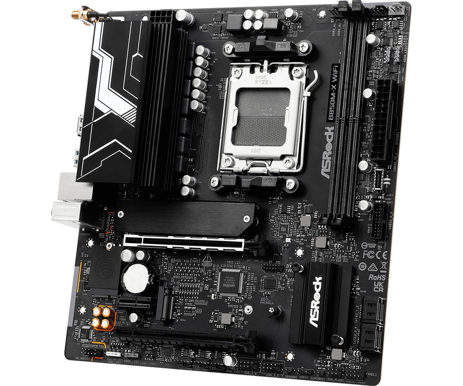 Asrock B850M-X WiFi AMD B850 Gniazdo AM5 micro ATX