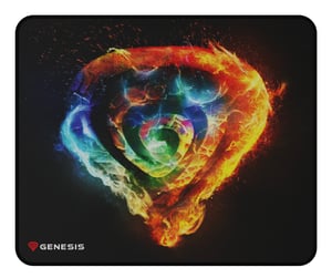 GENESIS Carbon 500 M Fire G2 Gaming-Mauspad, mehrfarbig