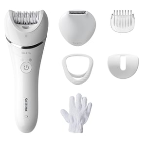 Philips 8000 series Depilator Seria 8000 BRE715/00 Depilator do użytku na sucho i na mokro
