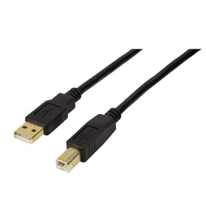 LogiLink UA0265 kabel USB USB 2.0 15 m USB A USB B 0,48 Gbit/s Czarny