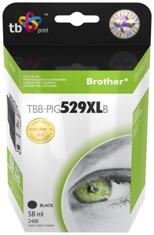 TB Print TBB-PIG529XLB nabój z tuszem 1 szt. Czarny
