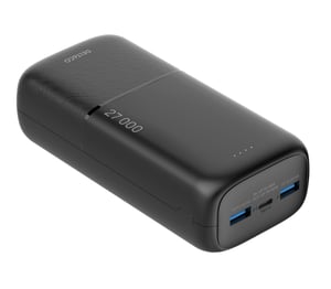 Deltaco PB-C1011 bank mocy Litowo-polimerowy (LiPo) 27000 mAh Czarny