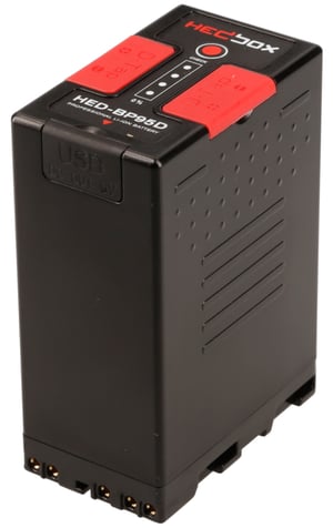 HEDBOX HED-BP95D batteri till kamera/videokamera Litiumjon (Li-Ion) 6700 mAh