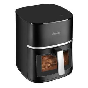 Amica AFM 6020 Pojedyńczy 7,2 l Autonomiczny 1700 W Frytkownica na gorące powietrze Czarny