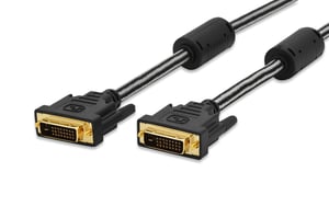 Ednet 84520 kabel DVI 2 m DVI-D Czarny