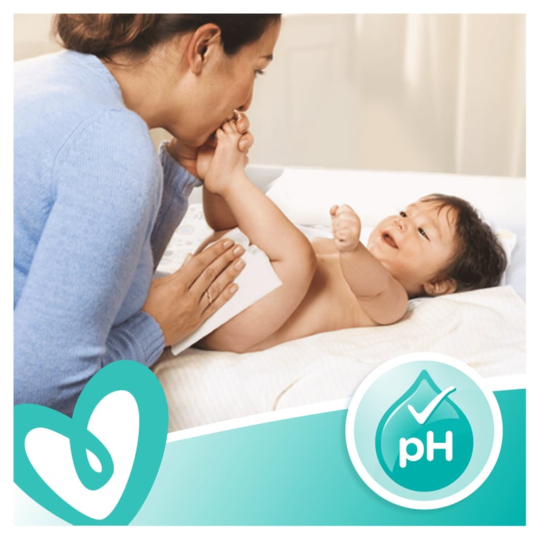 Pampers 81687197 wilgotna chusteczka dla dzieci 208 szt.