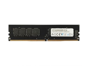 V7 V7192004GBD-X16 minnesmodul 4 GB 1 x 4 GB DDR4 288-stifts DIMM