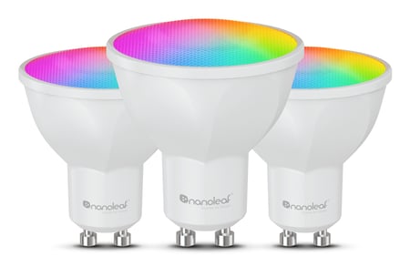 Nanoleaf N7502B02-3GU10 inteligentne oświetlenie Inteligentne żarówki Wi-Fi/Bluetooth 5 W