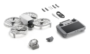 DJI Flip (RC 2) 4-rotor quadcopter, 48 MP, 3840 x 2160 px, 3110 mAh, Black, White