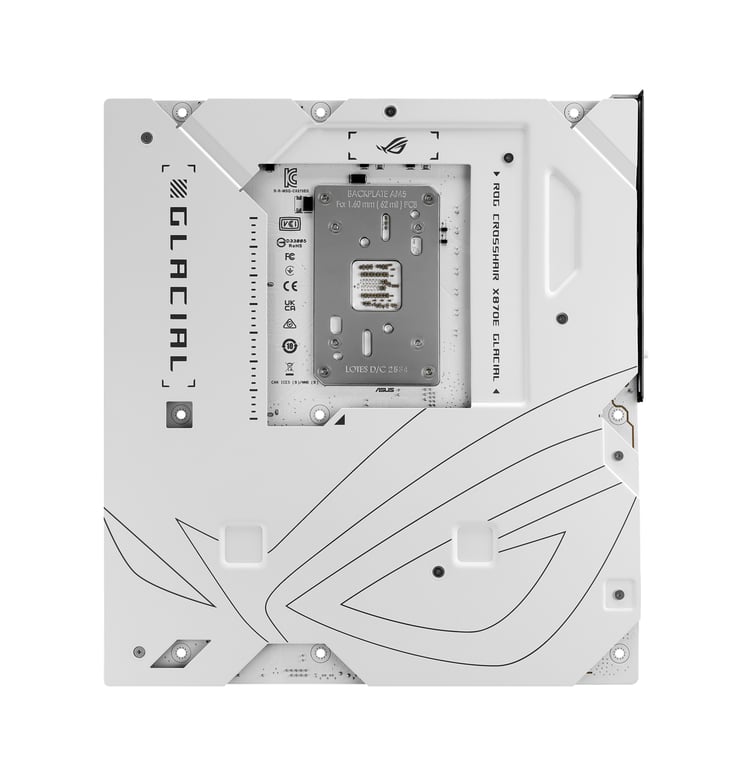 ASUS ROG CROSSHAIR X870E GLACIAL AMD X870E Gniazdo AM5 Rozszerzone ATX