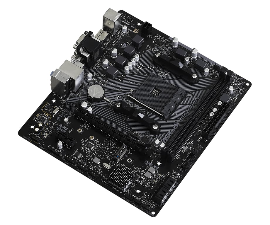 Asrock B550M-HDV AMD B550 Socket AM4 micro ATX