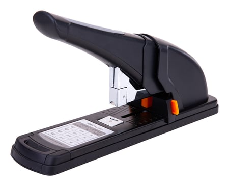 Deli E0387 zszywacz Zacisk standardowy Czarny