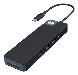 HYPER HD4102BKGL huby i koncentratory USB 3.2 Gen 1 (3.1 Gen 1) Type-C 5000 Mbit/s Czarny