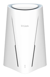 D-Link G530 trådlös Gigabit Ethernet-router, dual-band (2,4 GHz/5 GHz), 5G, vit