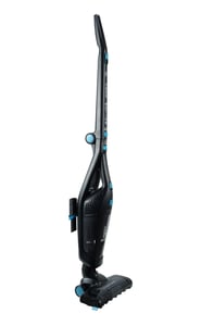Hoover FM216LI 011 2-i-1-dammsugare med stativ, batteri, torrdammsugning, tygfilter, utan påse, 0,5 l, svart