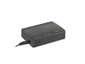 Lanberg DSP1-0105 Unmanaged Fast Ethernet (10/100) Network Switch, Black