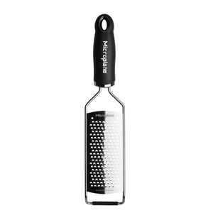 Microplane 45000 Flat Grater, Black, Stainless Steel