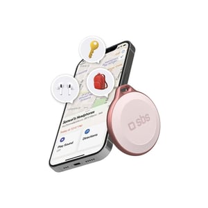 SBS TEFINDBTAPP lokalizator GPS Uniwersalne Wyszukiwarka Różowy