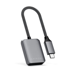 Satechi ST-UCAPDAM przejściówka do kabli USB-C USB-C/3.5mm Szary
