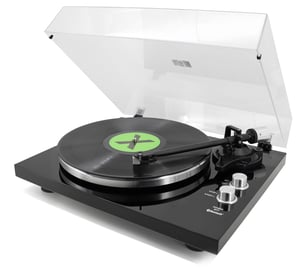 Soundmaster PL790SW obrotowy talerz gramofonu Czarny Ręczny