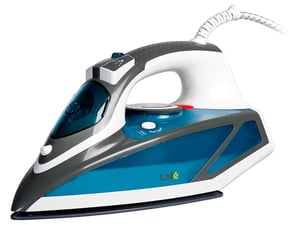 Lafe ZPH001 Żelazko parowe Płyta ceramiczna 2600 W Niebieski, Biały