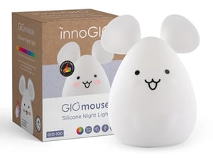 innoGIO GIOmouse nocna lampka dziecięca Wolnostojący Biały LED 0,5 W