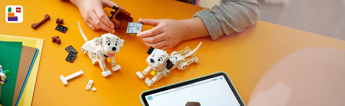 LEGO Disney 101 dalmatyńczyków — Szczeniaczki Szczęściarz i Penny