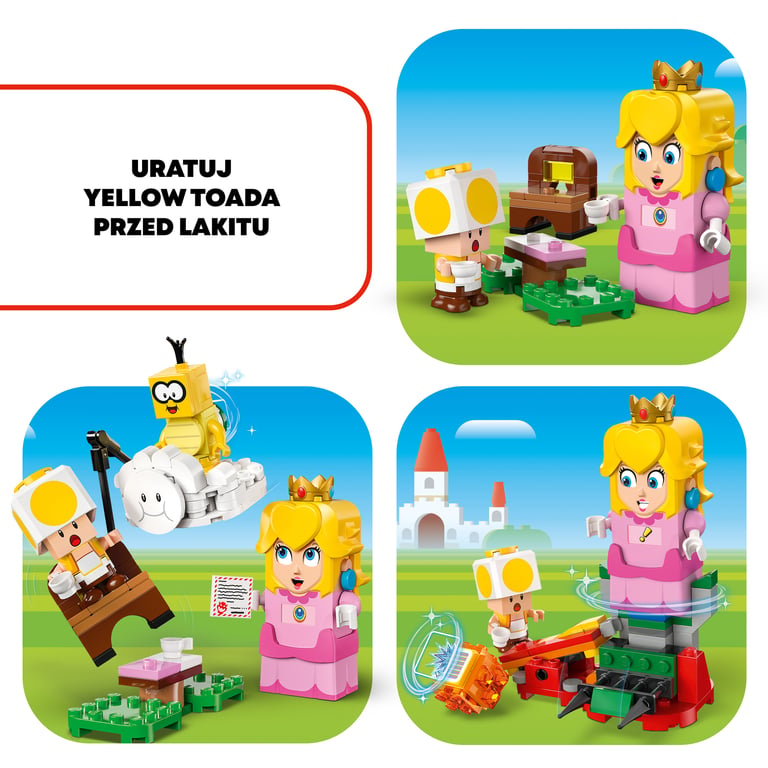 LEGO Super Mario Przygody z interaktywną figurką ® Peach™