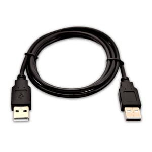 V7 V7USB2AA-01M-1E USB 1.0 Cable, 1 m, USB A, Black