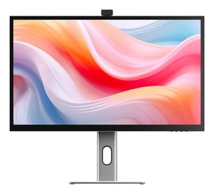 ALOGIC Clarity Pro 68.6 cm (27") 3840 x 2160 px 4K Ultra HD LCD Computer Monitor, Black, Silver