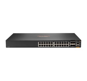 Aruba 6200F 24G Class4 PoE 4SFP+ 370 W verwaltbarer L3-Gigabit-Ethernet-Switch (10/100/1000) mit PoE-Unterstützung, 1U