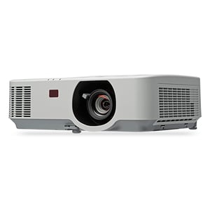 NEC NP-P554U Standard-Projektor mit 5300 ANSI-Lumen, LCD, WUXGA (1920x1200), weiß