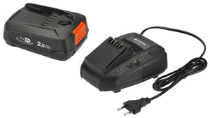 Gardena PBA 18V/45 + AL 1830 CV Set mit Akku und Ladegerät