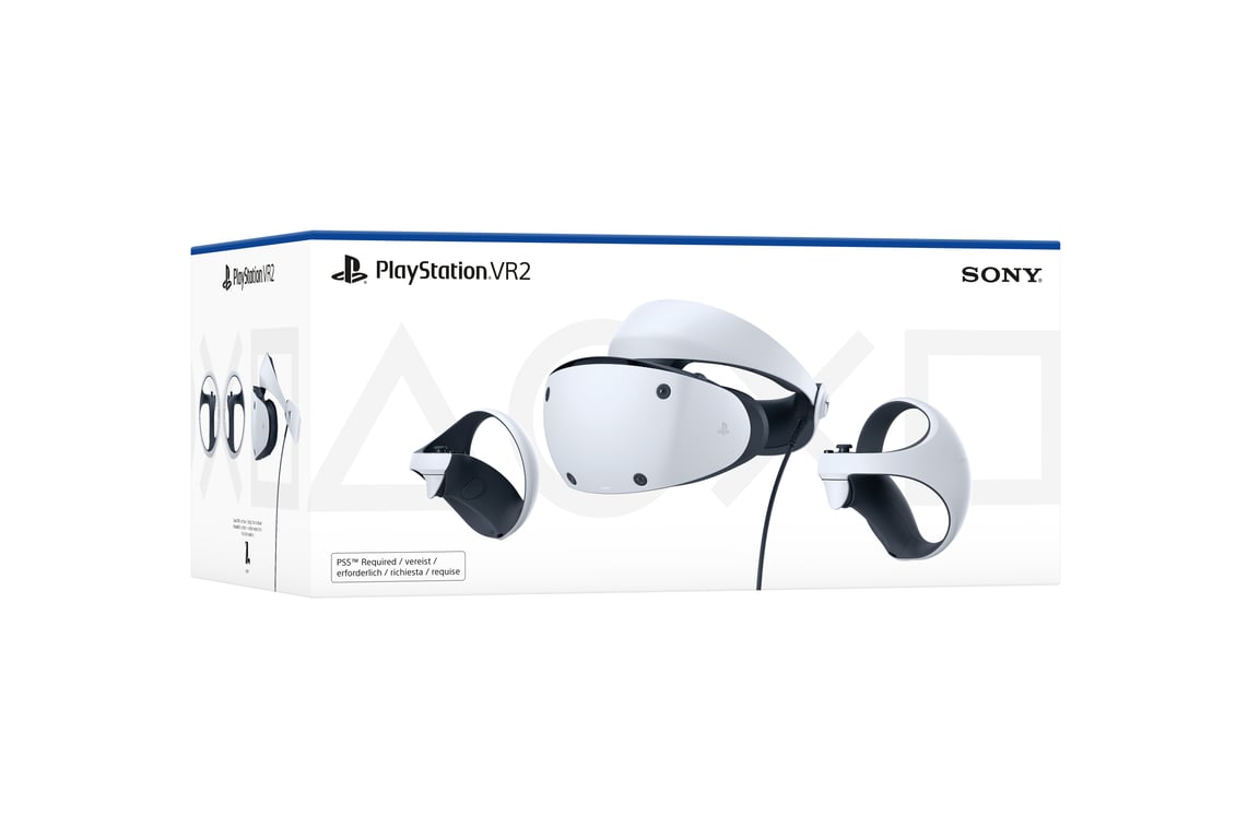 Sony PlayStation VR2 Dedykowany wyświetlacz montowany na głowie Czarny, Biały